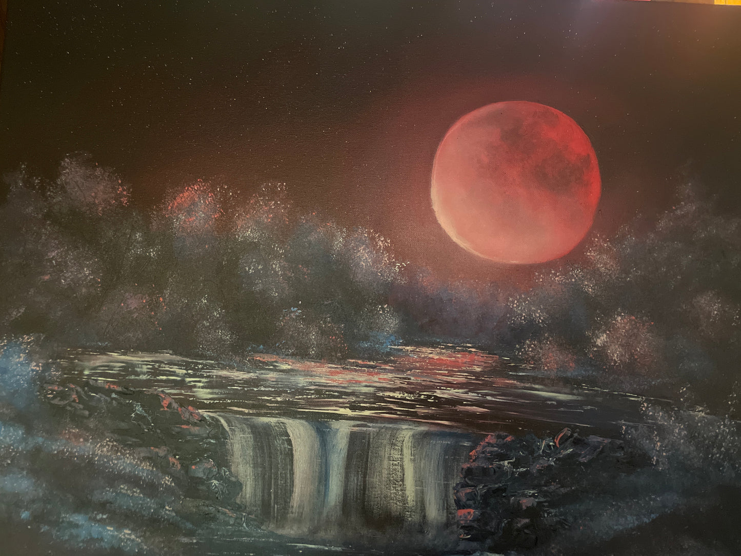 24” x 18” Mystic Moon Oil Painting